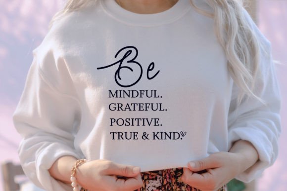 Be Mindful Svg for Website and Craft Projects