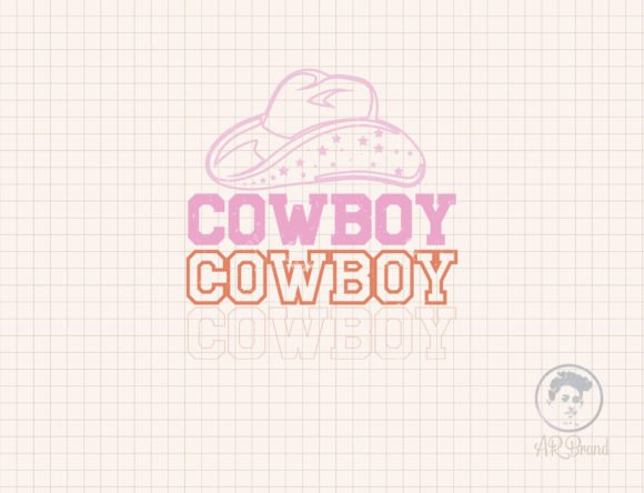 Cowboy Retro Quote SVG Design for Crafts and Graphics