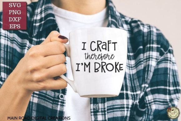 Funny Craft Quote SVG Free for Crafts and Graphics