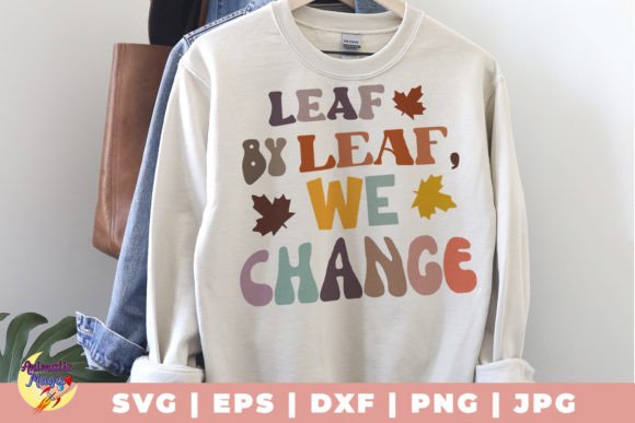 Leaf by Leaf, We Change SVG for Crafts and Graphics