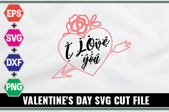 Love Quote SVG Cut File for Crafts and Graphics