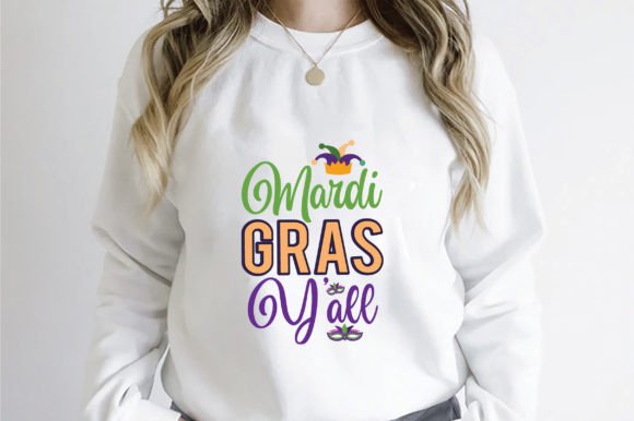 Mardi Gras Quote SVG Sublimation for Graphics and Crafts