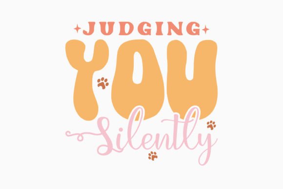 Retro Cat Quote SVG for Crafts and Graphics