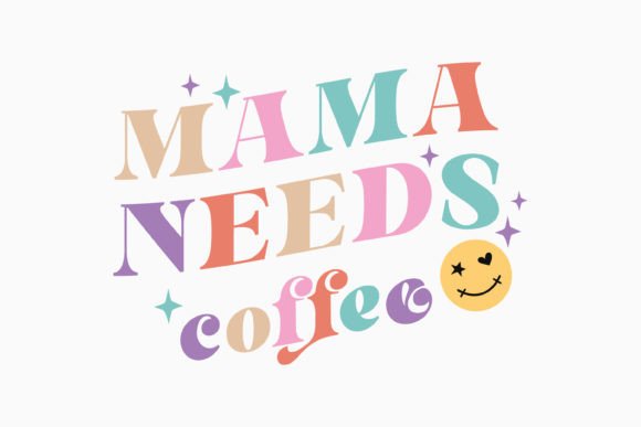 Retro Mother's Day Quote SVG for Crafts and Graphics