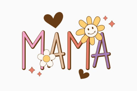 Retro Mother’s Day Quote SVG for Crafts and Graphics