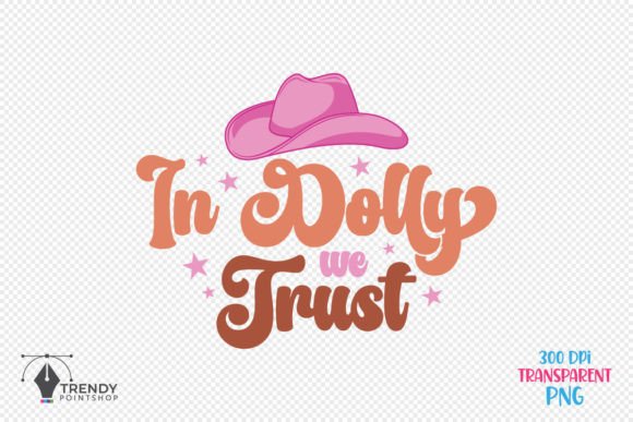 Trust Western Cowboy Quote SVG Design for Crafts and Graphics