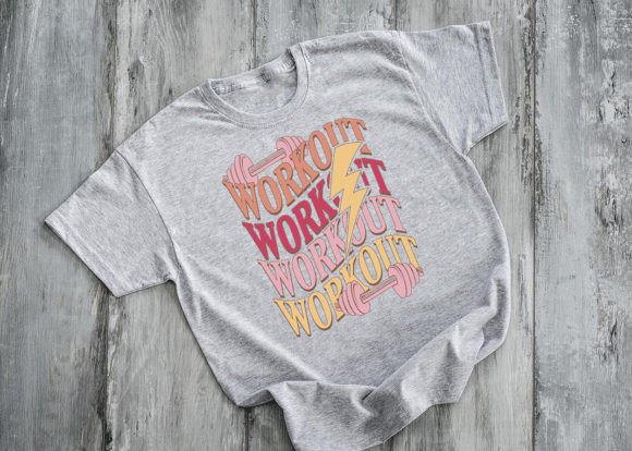 Workout Quote SVG Vector Design Review